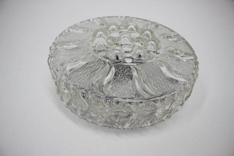 Midcentury Design Wall or Ceiling Lamp, Flush Mount, 1970s
