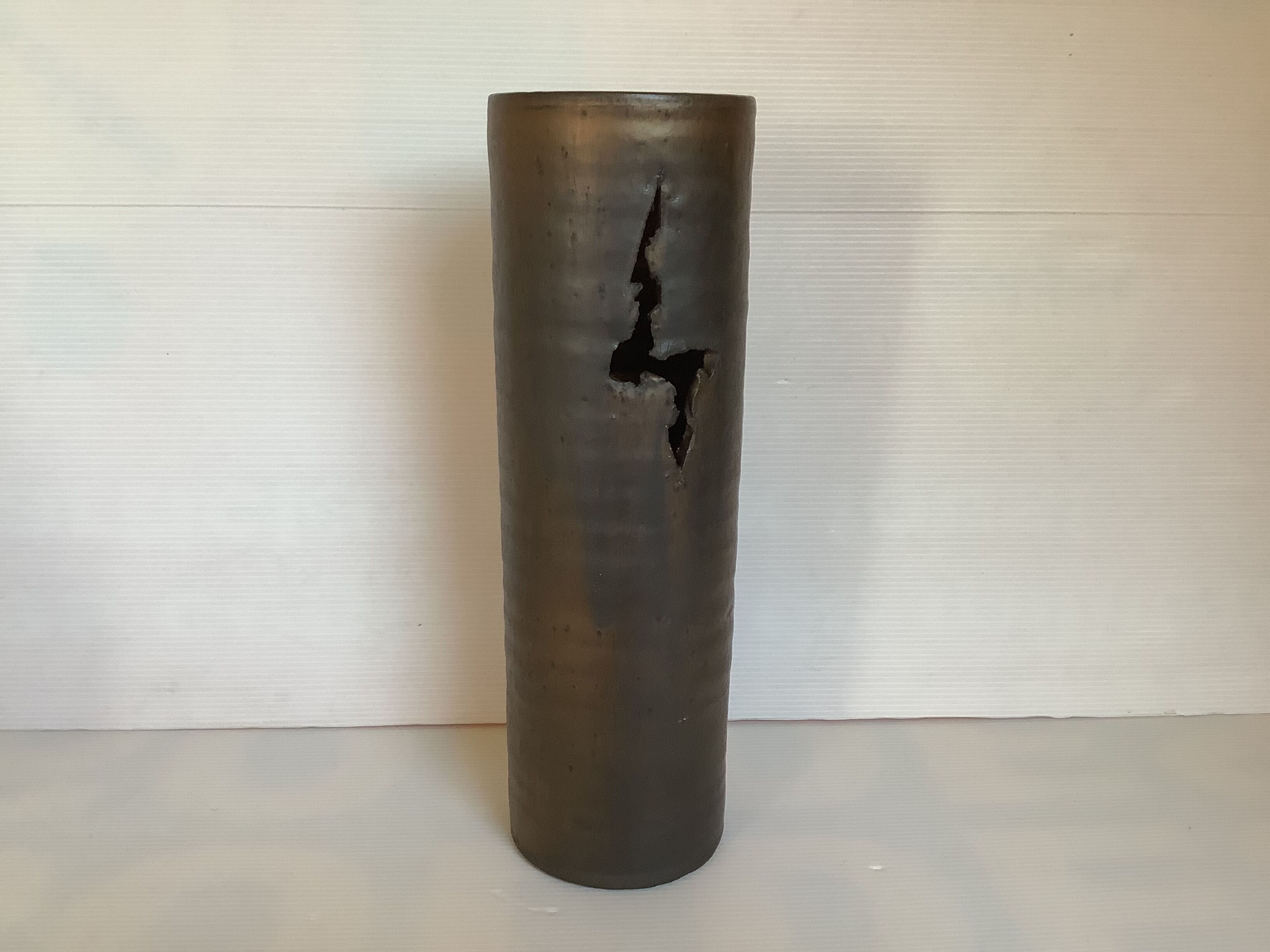 Mobach modernist ceramic roller vase