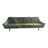 Danish style green sofa