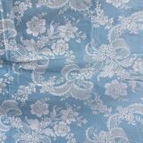 large blue and white damask country tablecloth 4m50 x 1m60