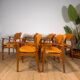 6 fauteuils par Erik Buch, années 1960