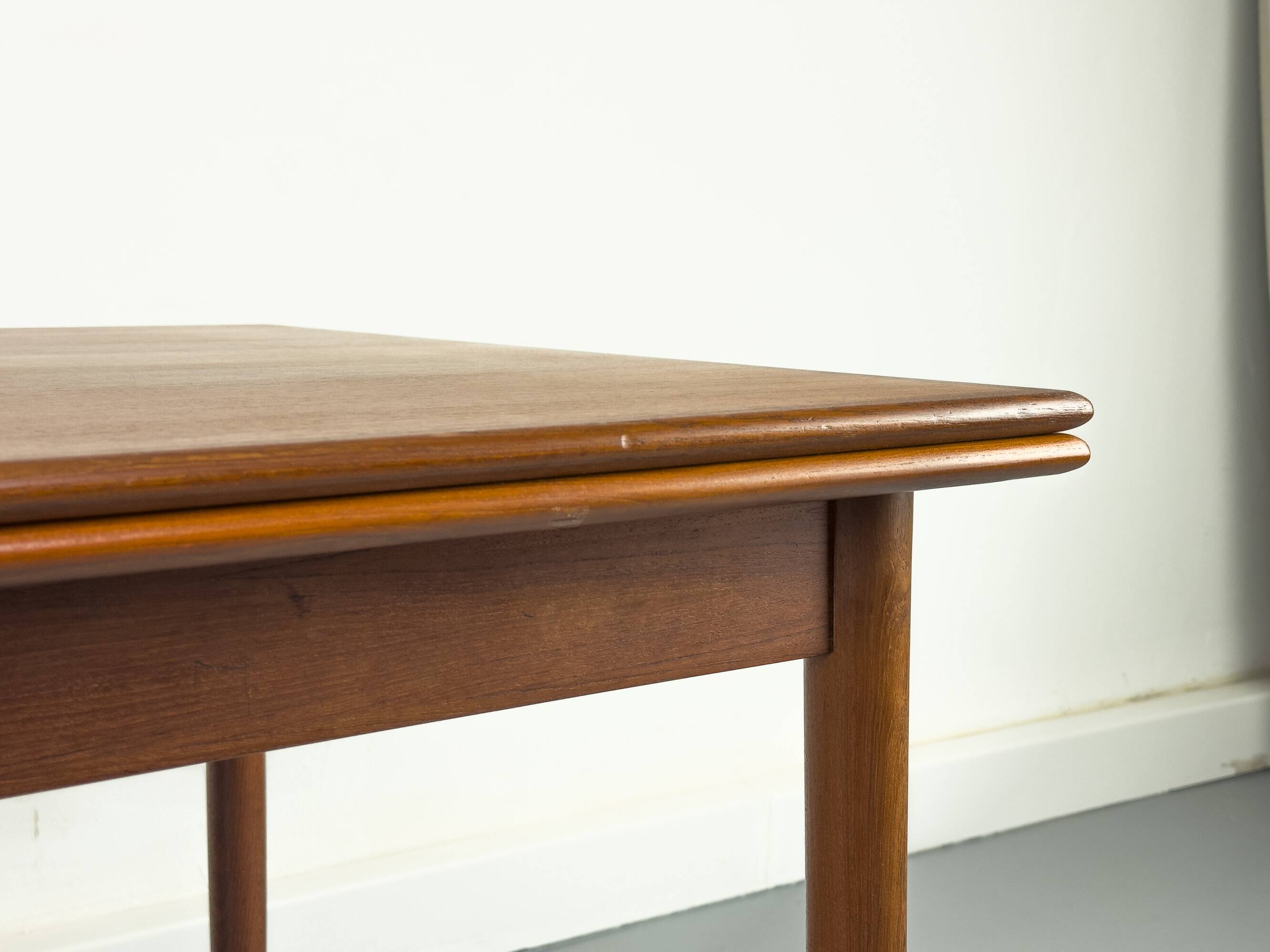 Danish Extendable Teak Dining Table by Ansager Møbler, 1960s