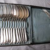 Christofle twelve large covers, model ribbons