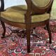 Paire de fauteuils Napoléon III XIXème en acajou