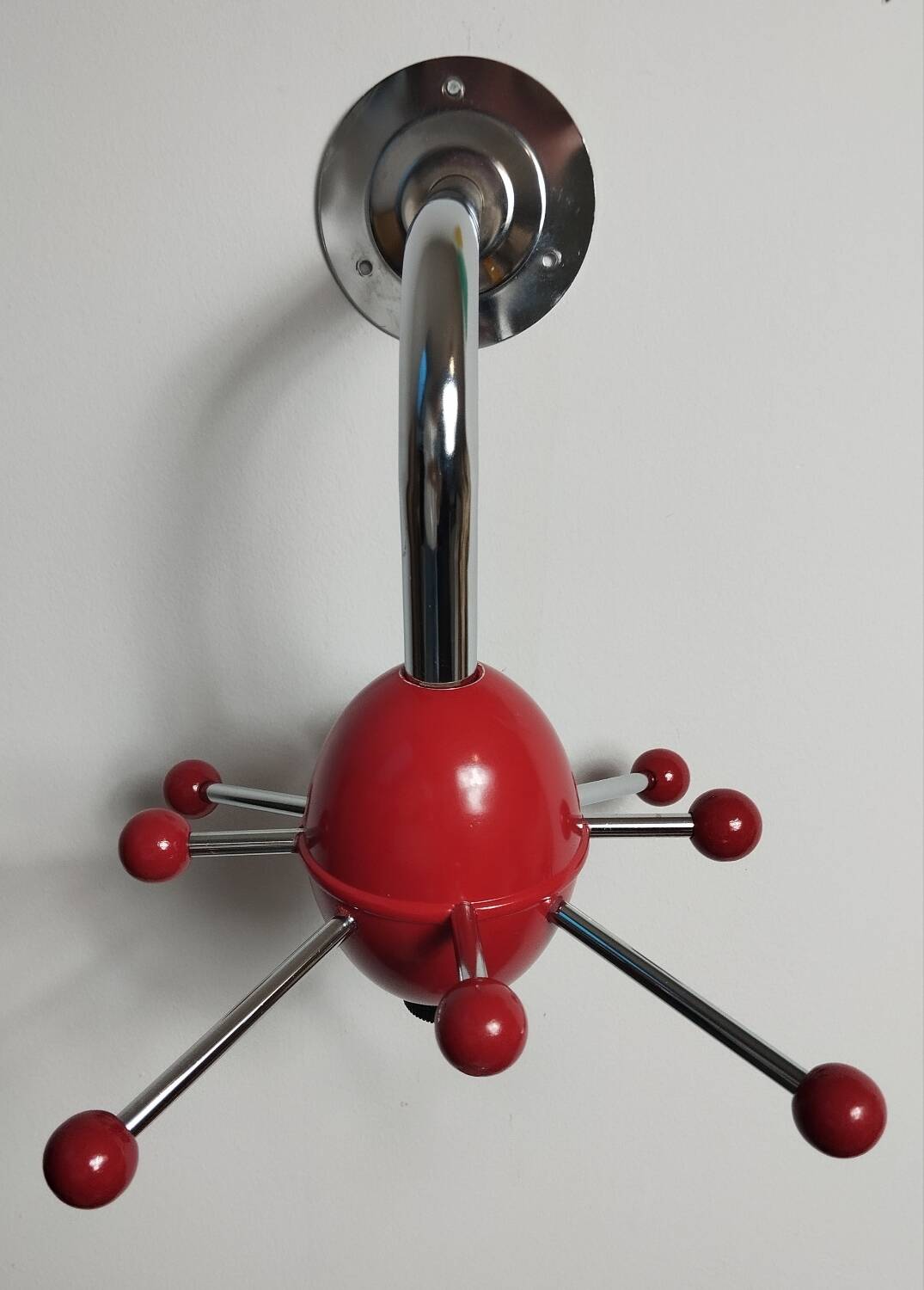 Sputnik wall coat rack