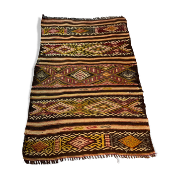 Tapis kilim turc vintage 100 x 63 cm
