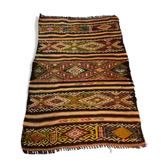 Tapis kilim turc vintage 100 x 63 cm