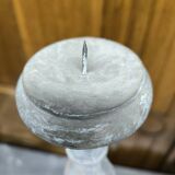 Pair of wooden candlesticks