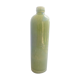 Apple green enamelled sandstone bottle