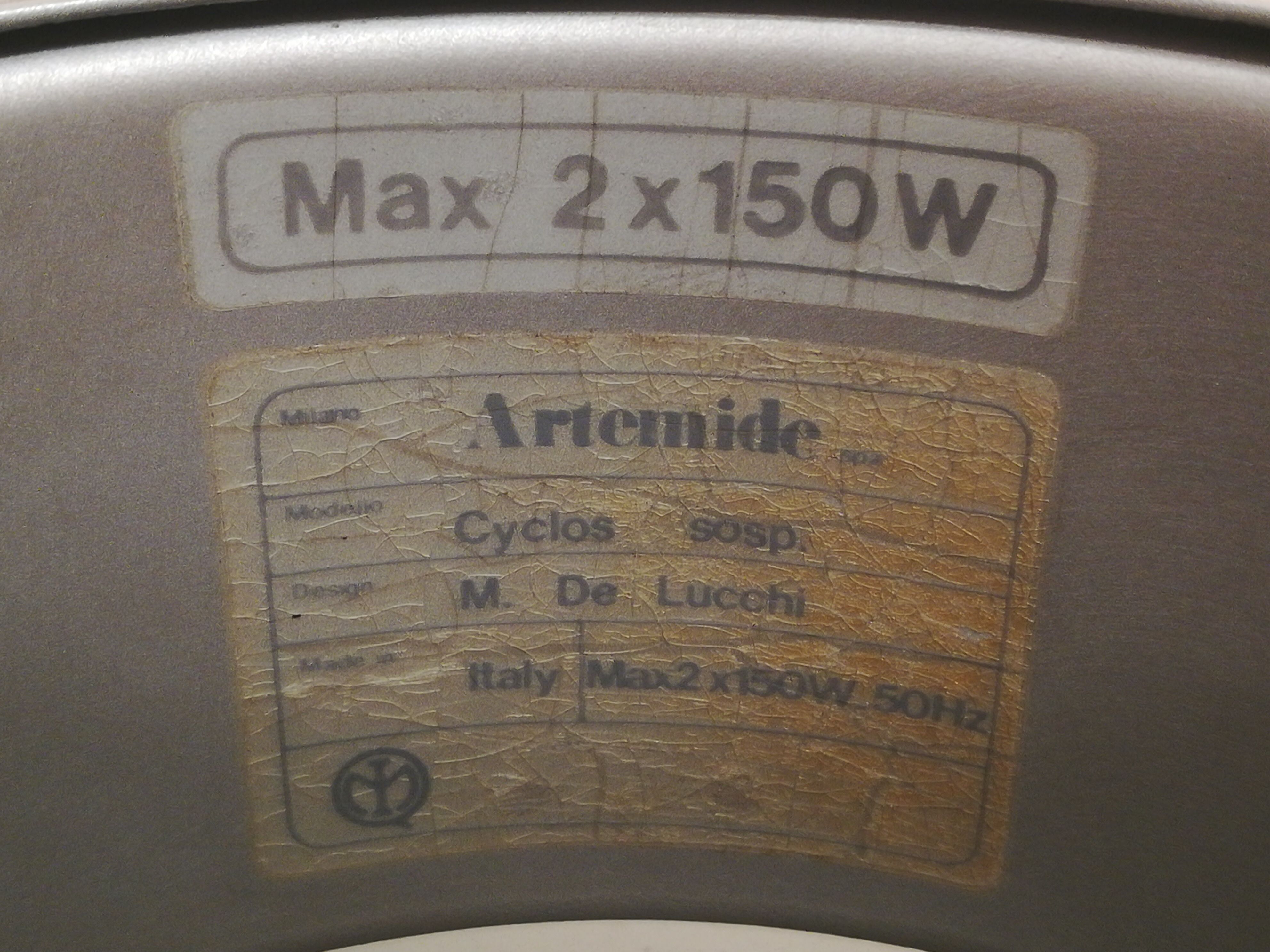 Suspension Cyclos by M. De Lucchi for Artemide