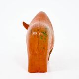 Ceramic bull by Kurt Tschörner for Ruscha, 1960s