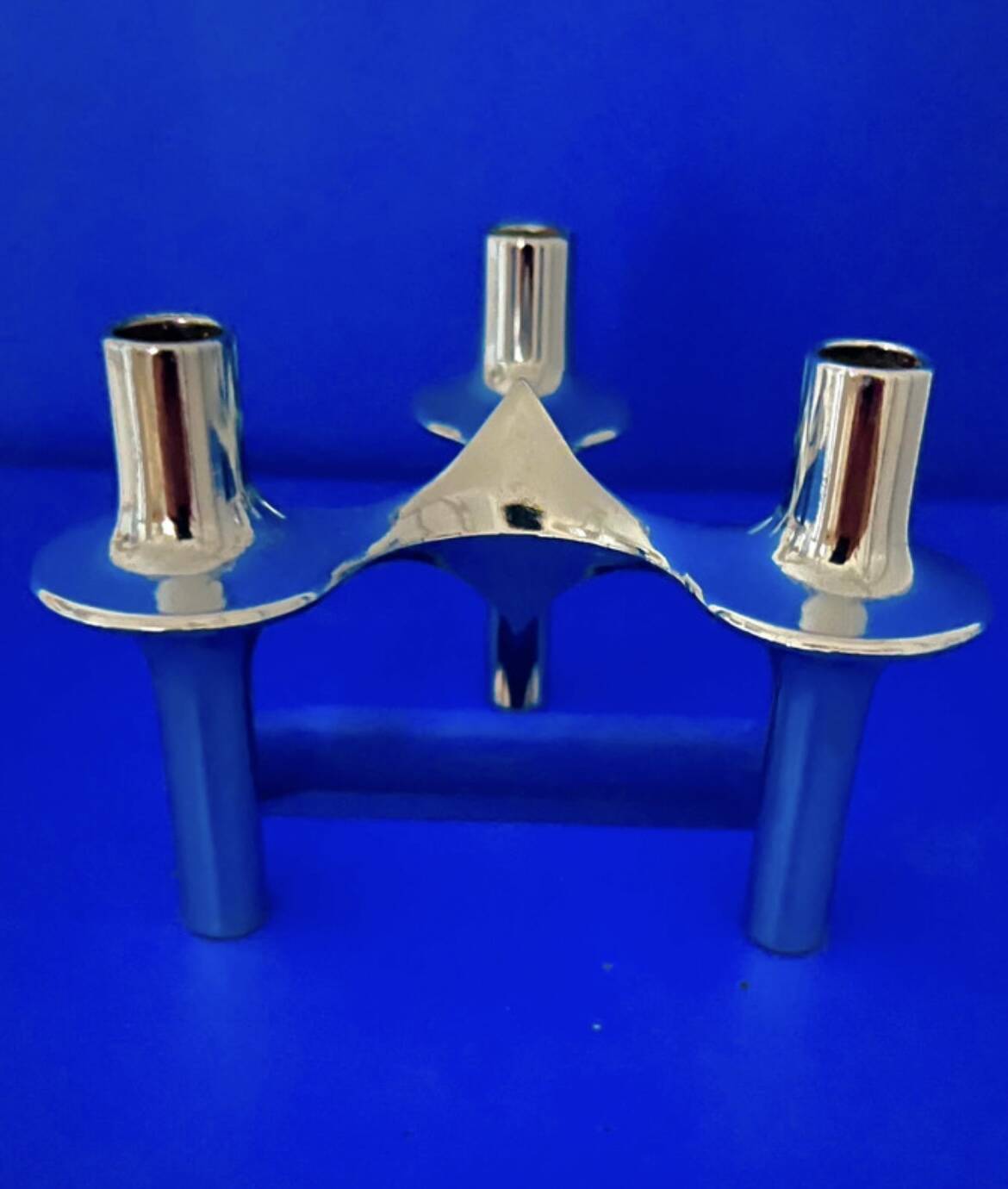 Vintage Nagel tripod candlestick