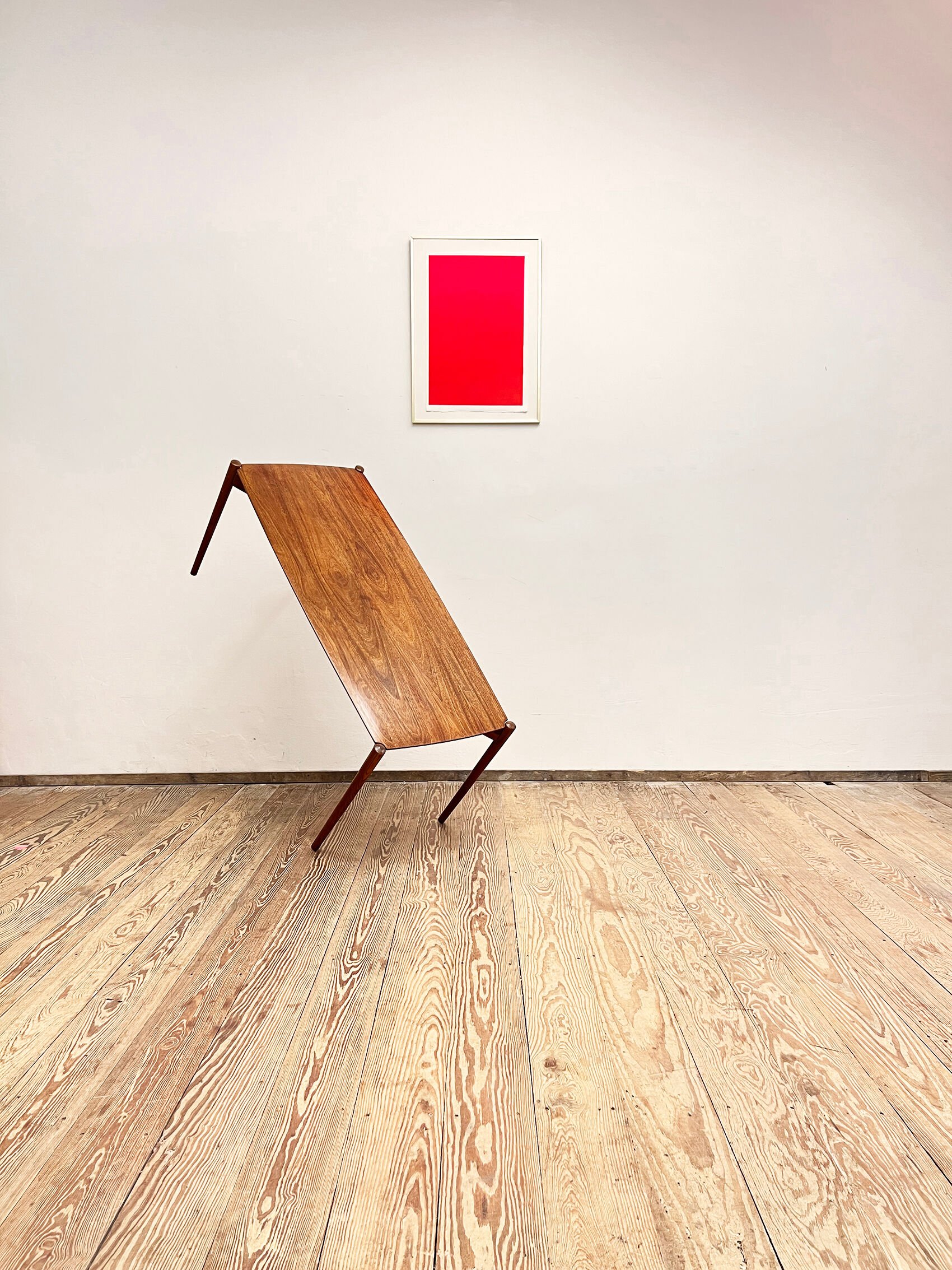 Mid Century Modern Teak Coffee Table by Hartmut Lohmeyer, Side table or Sofa table, 1950s