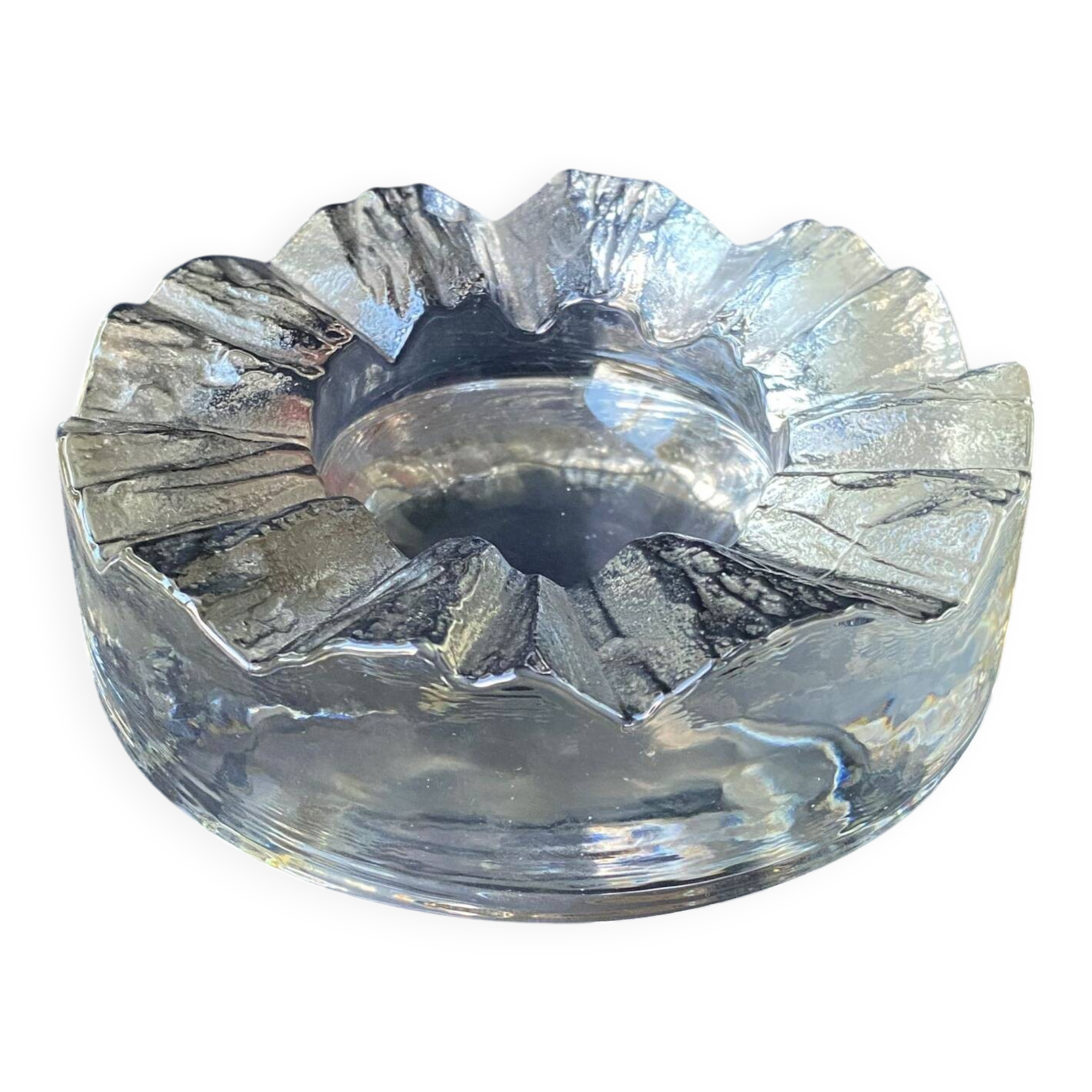 Vintage 1970s Scandinavian bowl ashtray/trinket tray