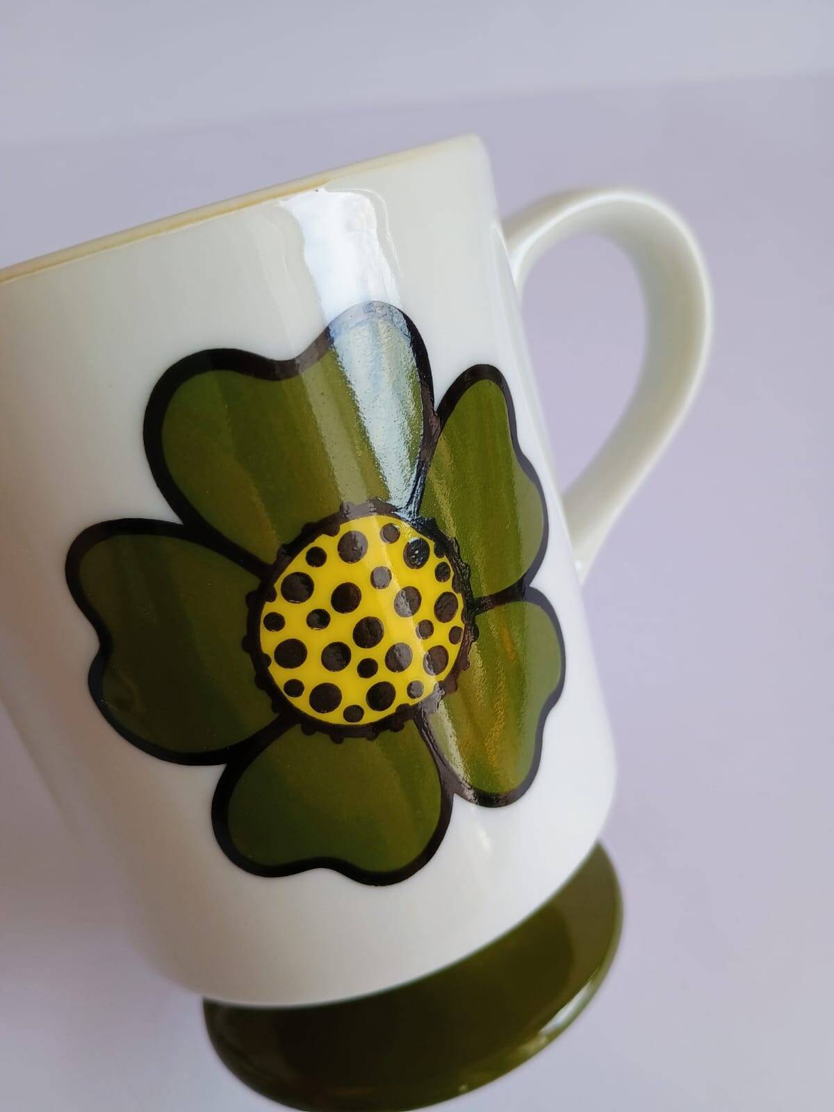 Two seventies flower mazagrans from the 70s