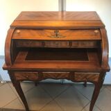 Office in cylindre marqueté