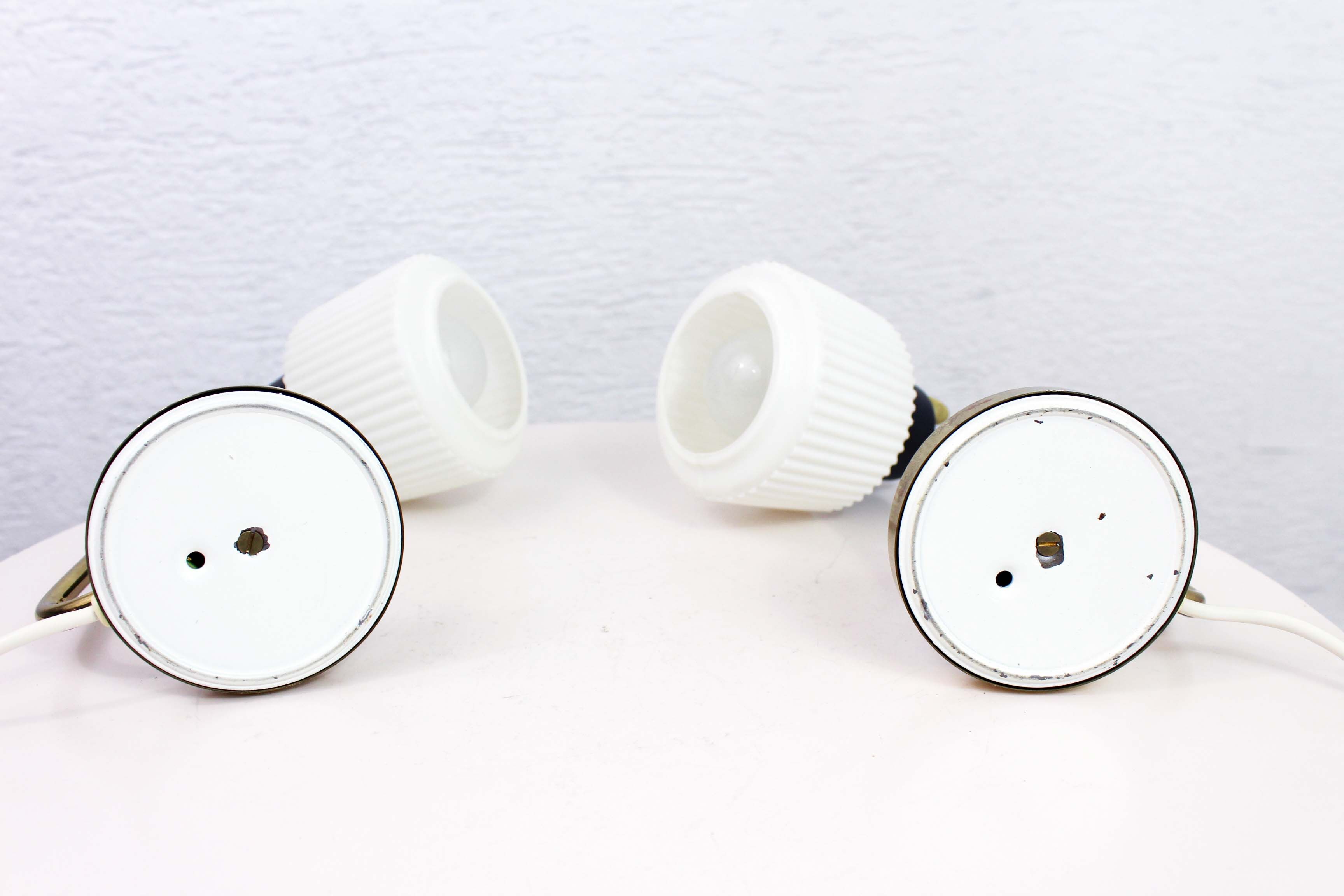 Pair of vintage table or bedside lamp