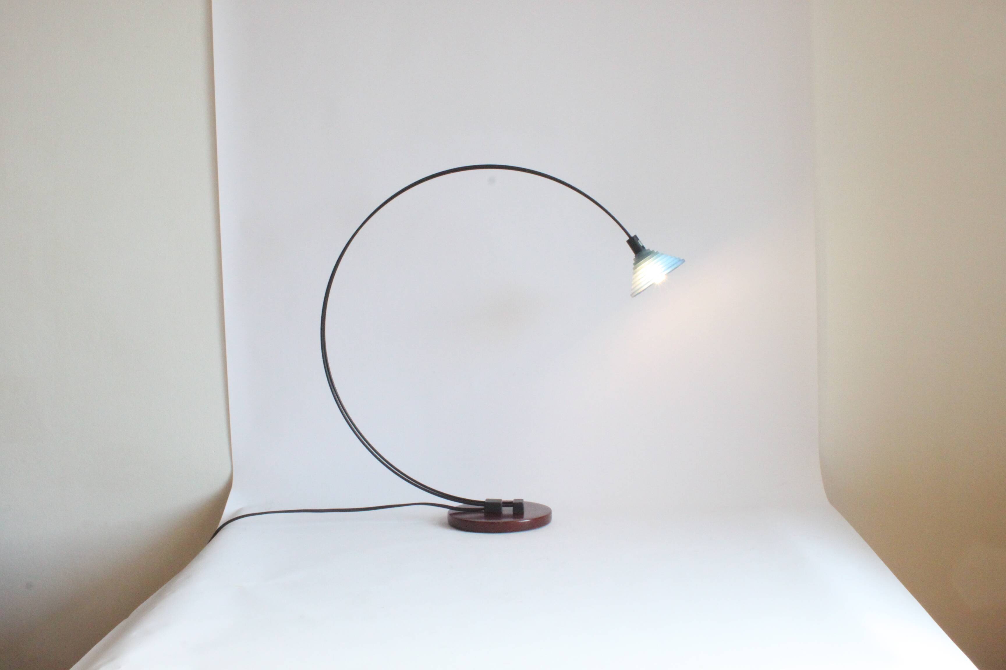 Arc shaped Desk Lamp By Optelma, Switzerland 1980S