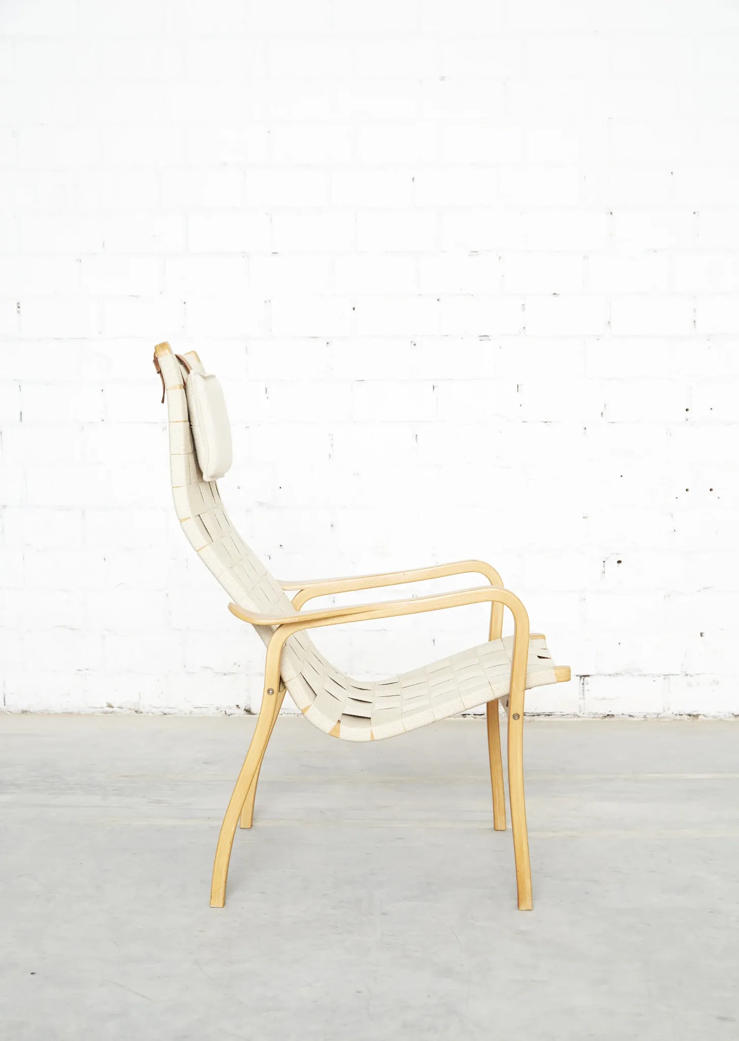 Yngve Ekström Lounge Chair 'Primo High' for Swedese