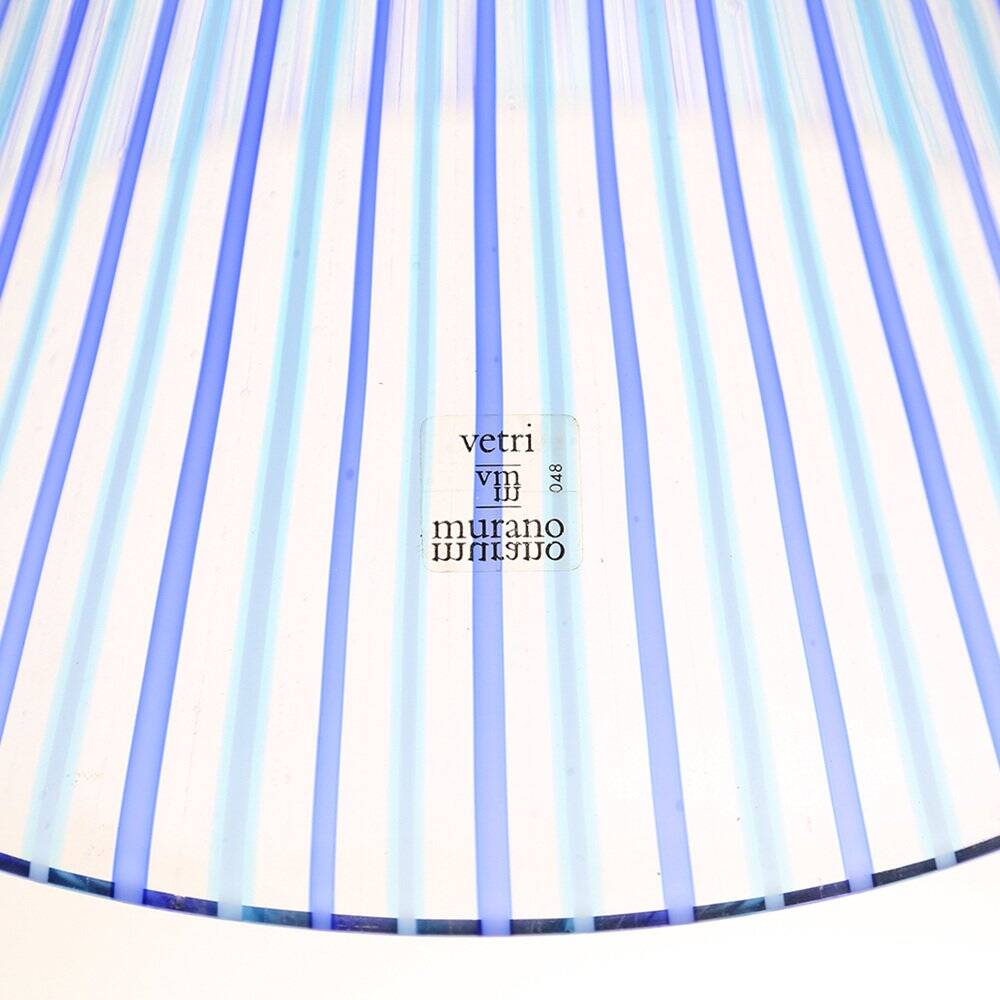 Floor lamp with a glass base and diffuser by Carlo Bartoli for Antonangeli, 1980s.