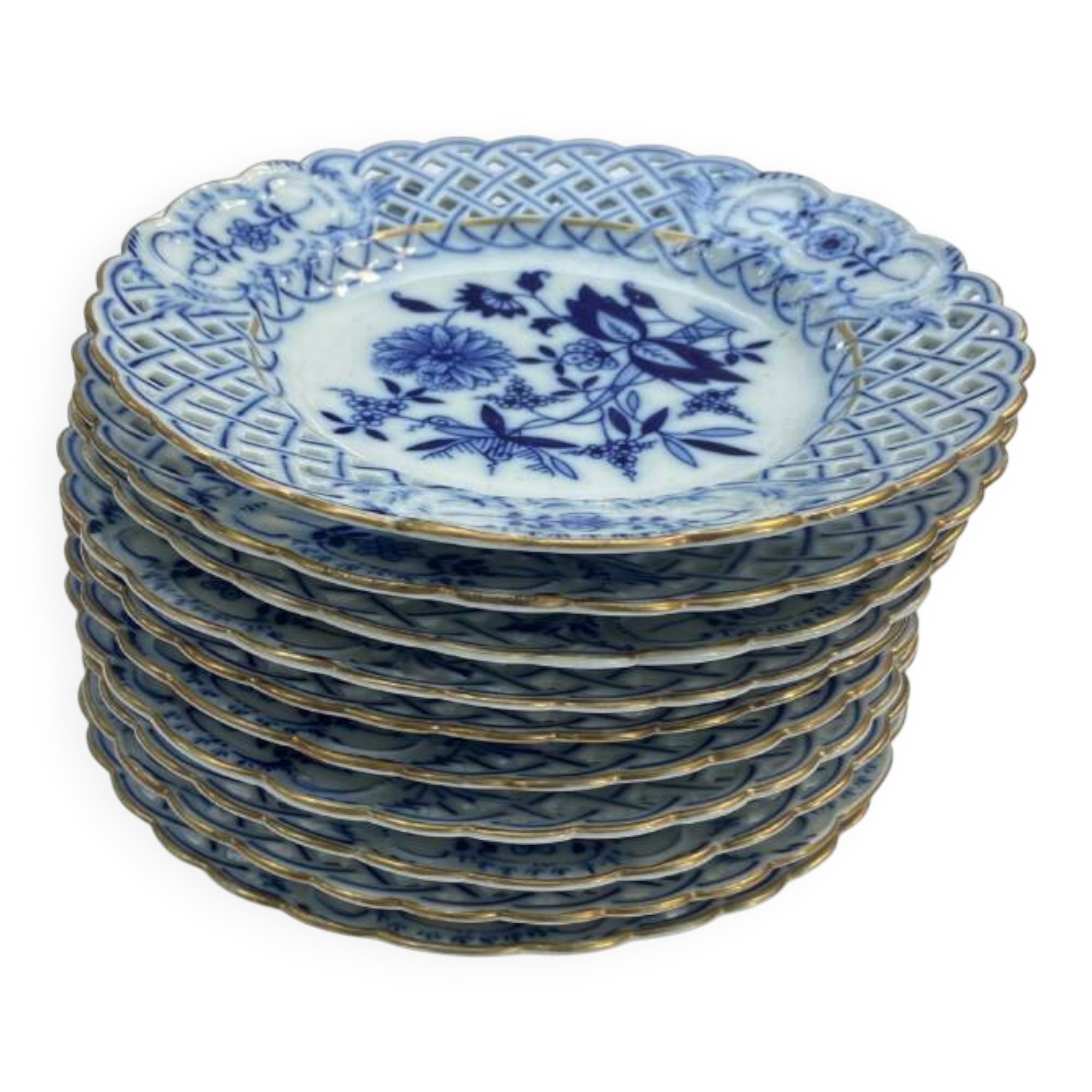 Meissen porcelain plates