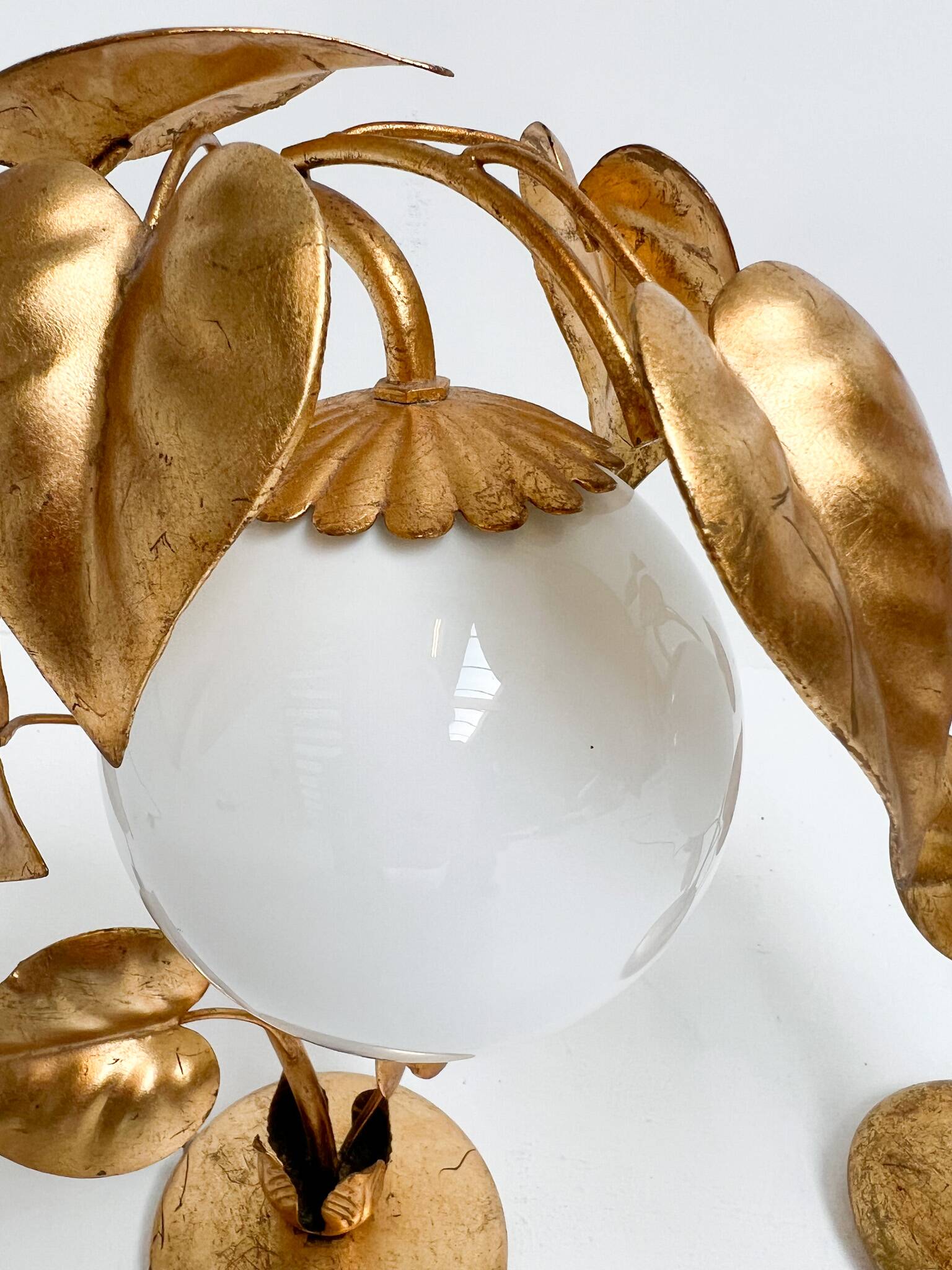 Ensemble de 2 lampes de table florentines d'Italie, années 1960