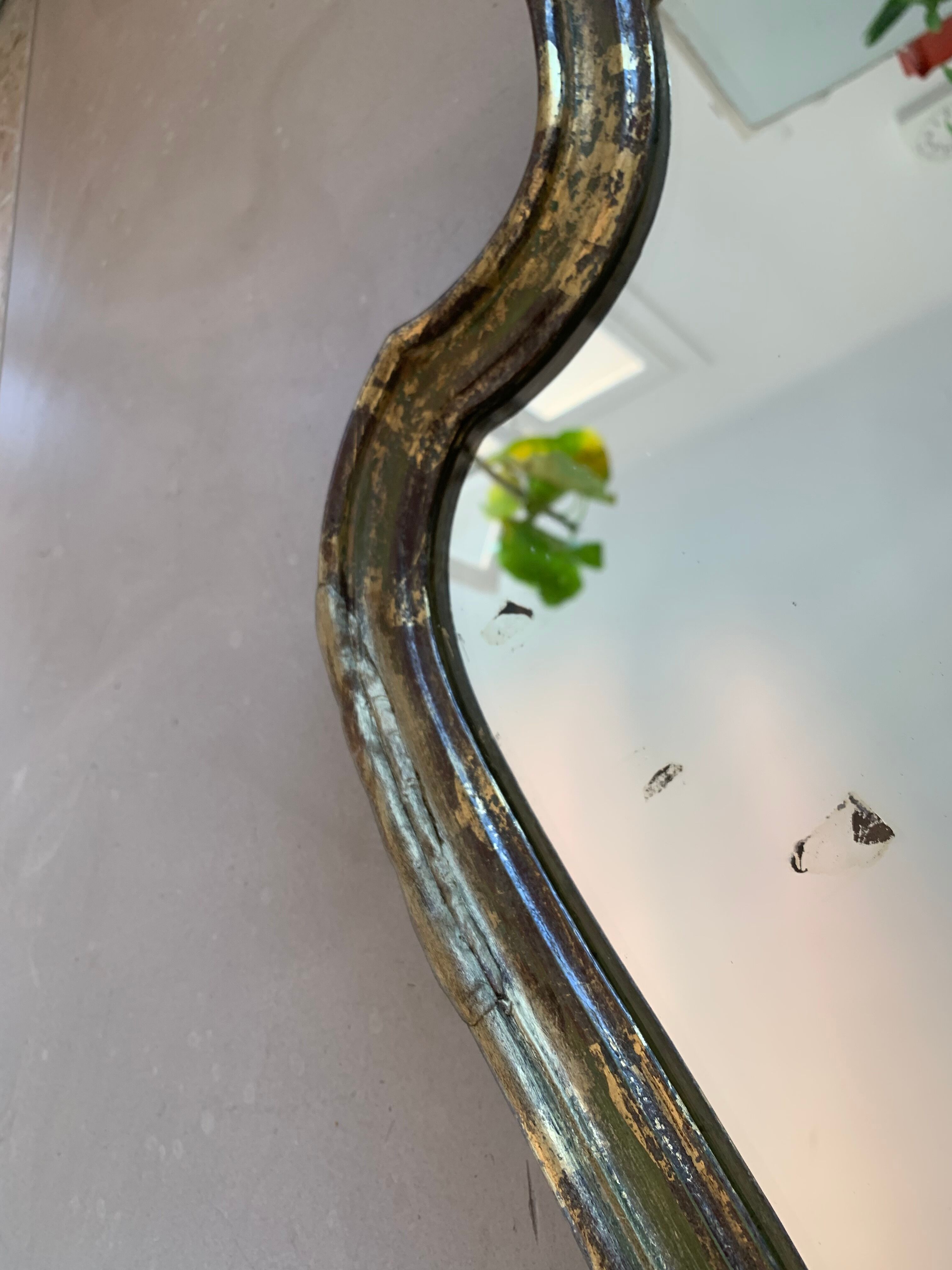 Old baroque mirror H90cm