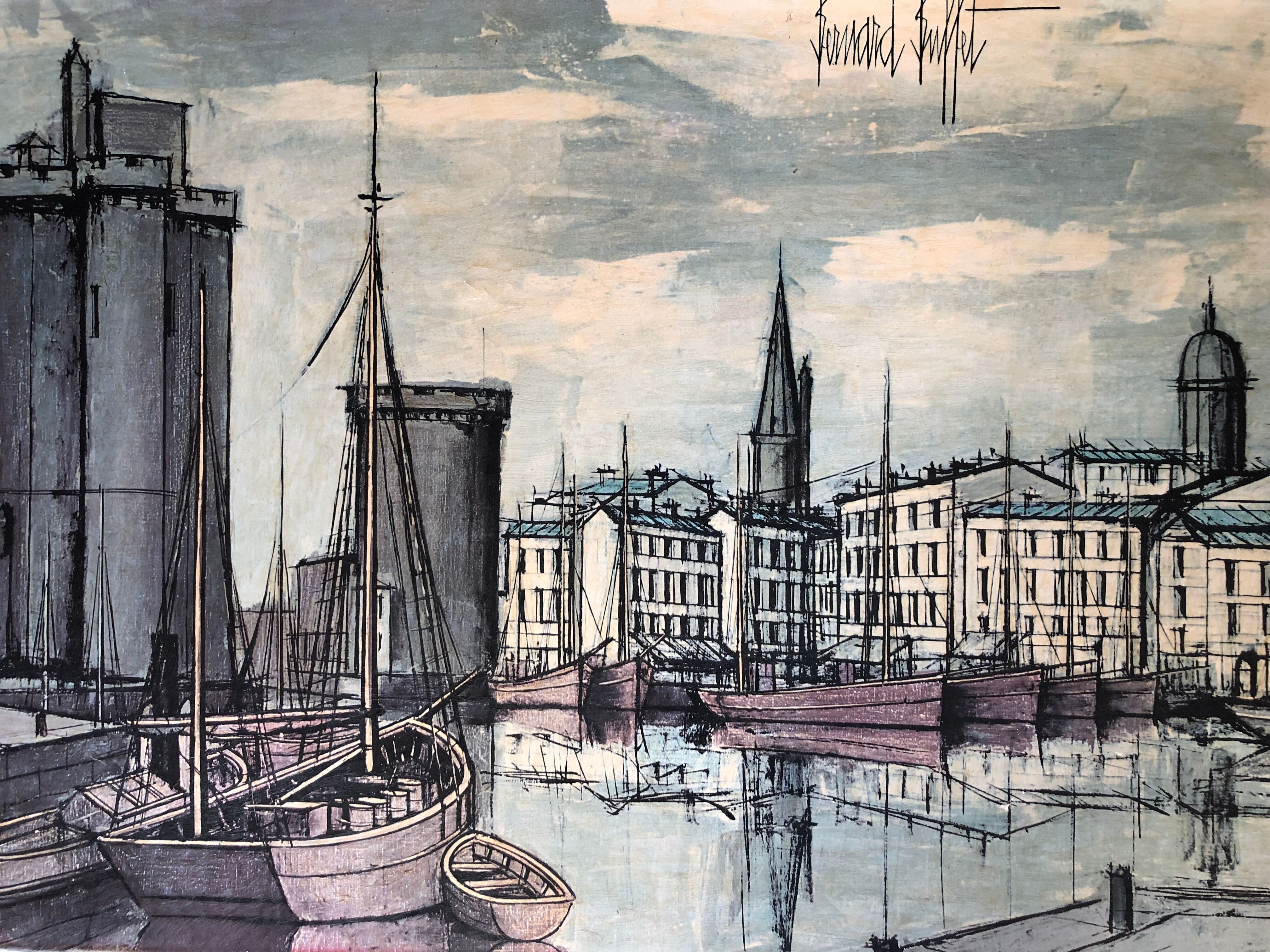 Painting: oil on canvas reproduction by Bernard Buffet