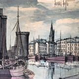 Painting: oil on canvas reproduction by Bernard Buffet
