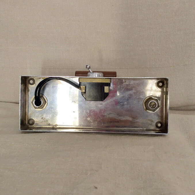 Wall lamp nickel plated art deco