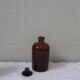 Bottles of pharmacy in amber glass, capacity 1 liter