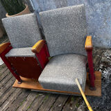 Pair of cinema seats