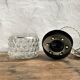 Baladeuse en verre vintage