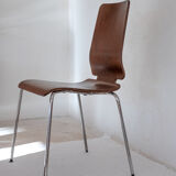 Suite of 6 scandinavian design chairs