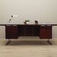Bureau en palissandre, design danois, années 1970, designer : Marius Byrialsen, fabricant : Nipu Møbler