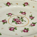 Niderviller porcelain plate | decorated with small roses in the