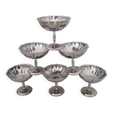 6 Stainless Steel Dessert Cups