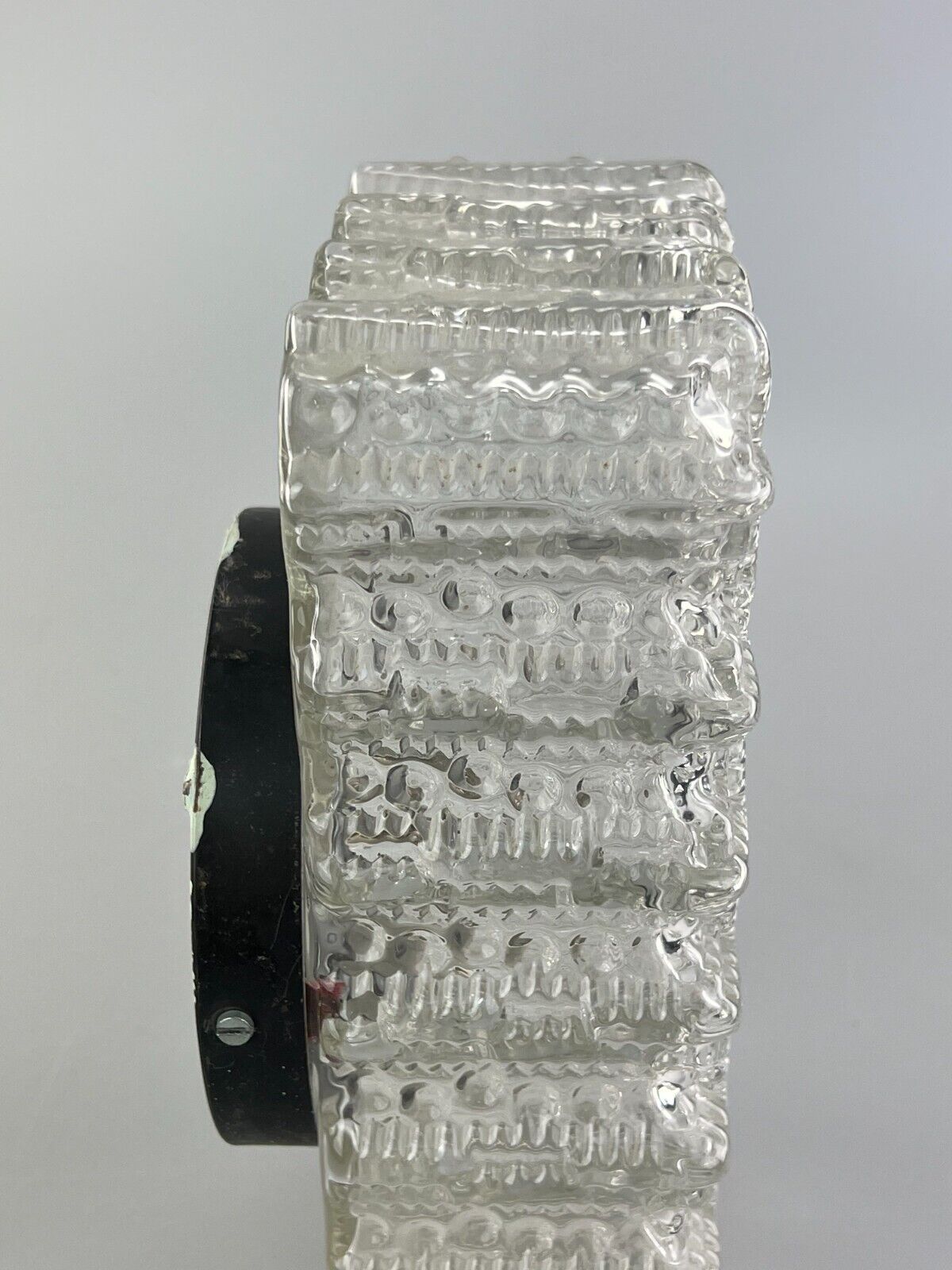 60s 70s lamp light wall lamp wall lamp ice glass space age design