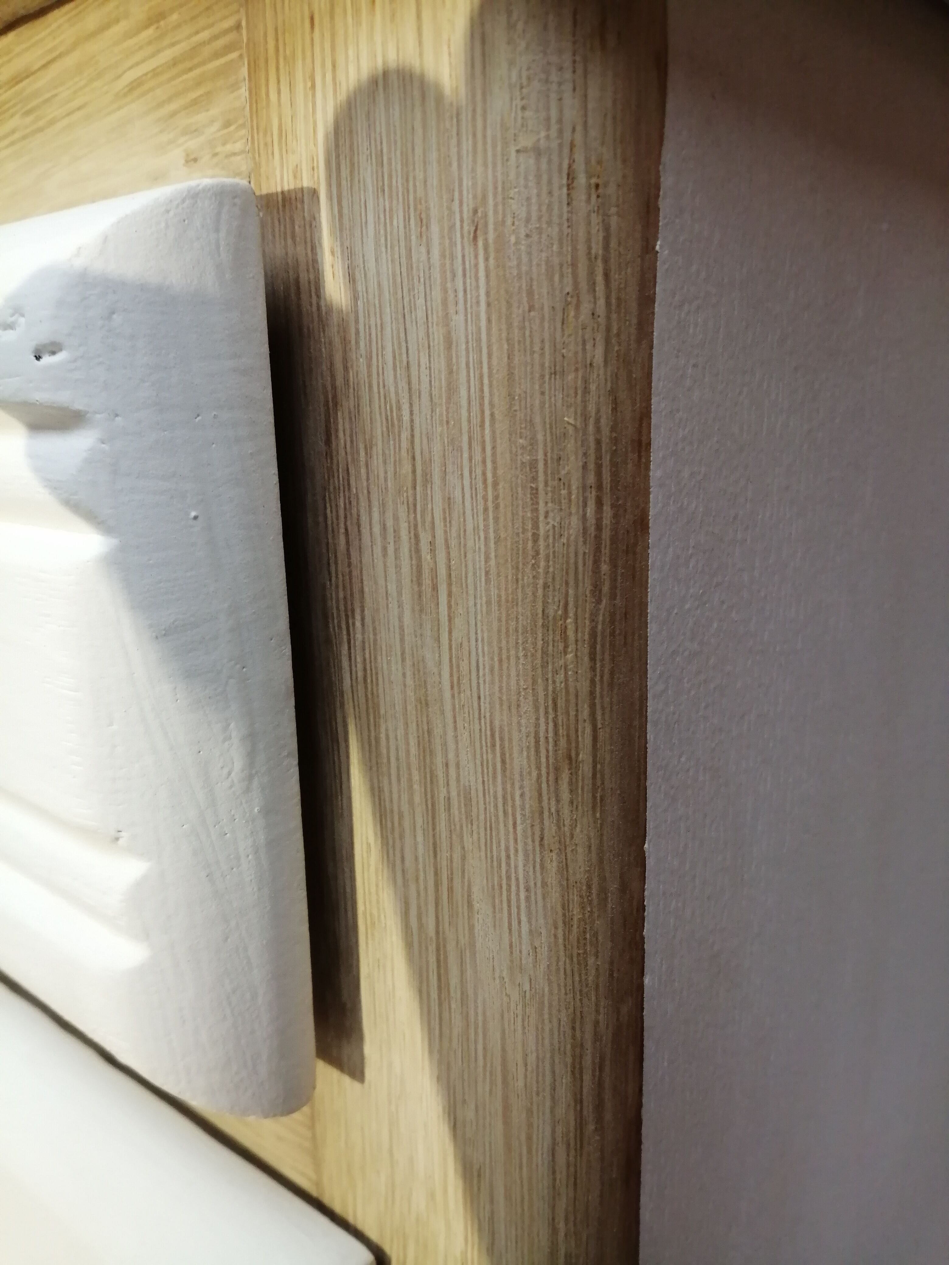 Buffet mado 50s white and brushed oak