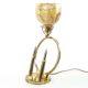 Art Deco table lamp, brass, glass, Germany, 1930s