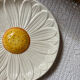Assiette de présentation apéritif barbotine marguerite