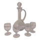 Service à digestif (Carafe 4 verres)