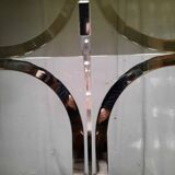 Designer glass and metal console