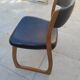 6 vintage Self sled chairs danish
