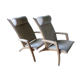 Pair of armchairs by Bill Potter for VEJLE Møbel Fabrik. Denmark 2000
