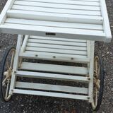 Vintage outdoor bar trolley