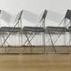 Suite de 5 Chaises Nuova X Line Omli pour Magis, par Niels Joergen Haugesen – 1980