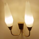 Pair of vintage 60s wall lights