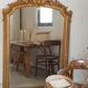 Former mirror gilded with pediment - 153 x 101 - Style Napoleon III
