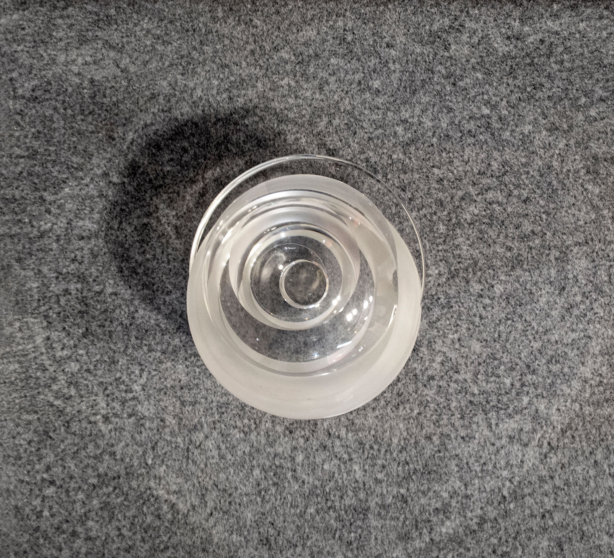 Crystal vase by Rosenthal Studio Line 60s